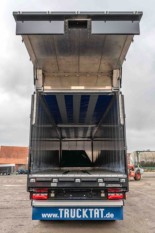 Hydraulische Heckklappe